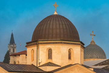 Fototapeta na wymiar Church of the Holy Sepulchre in Jerusalem, Israel