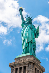 Fototapeta na wymiar Statue of Liberty in New York City, USA