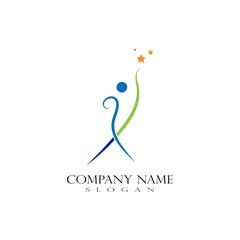 Healthy Life Logo vector template