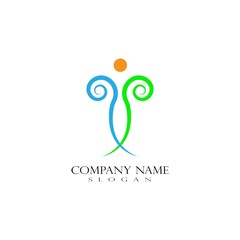 Healthy Life Logo vector template