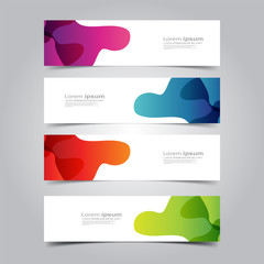 Vector Abstract banner web template
