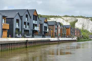 Riverside homes © Peter Cripps
