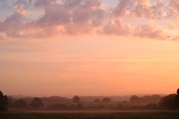 Fototapeta na wymiar Morning landscape
