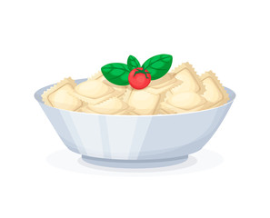 Caucasian russian kitchen traditional tasty food kurze and dumplings