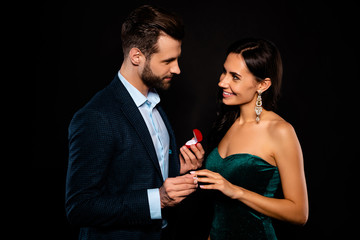 Portrait of his he her she nice-looking chic gorgeous adorable perfect attractive luxury cheerful...