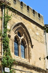 Old history stone building in Cyprus