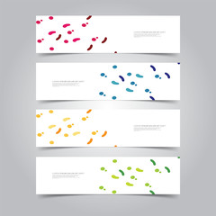 Vector Abstract banner web template