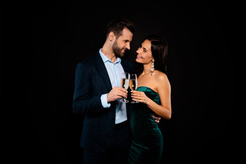 Portrait of his he her she nice-looking pretty well-dressed adorable fascinating attractive classy...