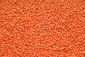 red lentil background
