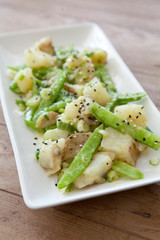 Potato and Snap Pea Salad