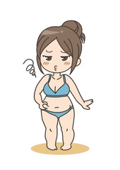 ダイエット女性・お悩み