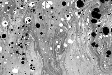 Beautiful abstract painting is a painting technique Ebru .Turkish Ebru style on the water with acrylic paints wring wave.Stylish combination of luxury.Contemporary art marble liquid texture  