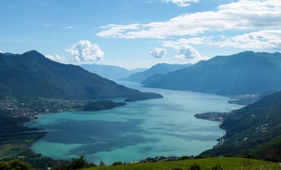 Lago di Como dalla baita del vikingo