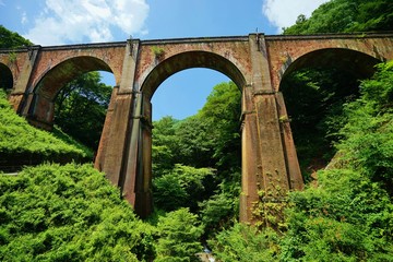 Fototapeta premium 碓氷峠めがね橋
