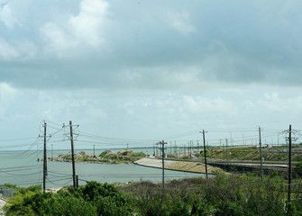 Obraz premium Photos around Galveston Island, Texas