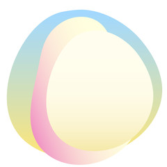 Abstract gradient colored pattern background. Fluid elements for design birthday party card, shop sale advertising, summer rest poster, night club t shirt, bag print etc.