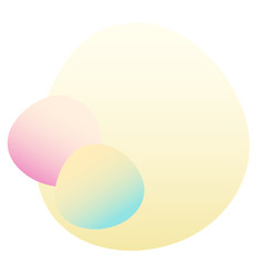 Abstract gradient colored pattern background. Fluid elements for design birthday party card, shop sale advertising, summer rest poster, night club t shirt, bag print etc.