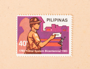 PHILIPPINES - CIRCA 1980: A stamp printed in the Philippines shows XXX, circa 1980