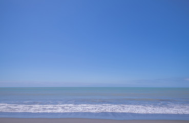 胆振地方の夏の海(Summer sea in the Iburi region)