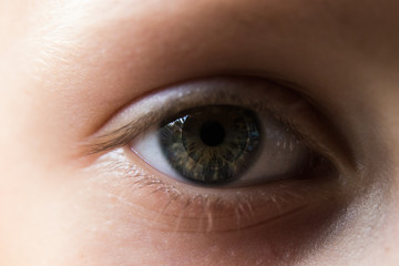 Obraz premium Macro image of human eye