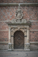 Frederiksborg Castle in Denmark Ornate Doorway