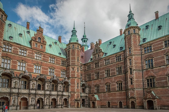 Frederiksborg Castle Courtyard Facade