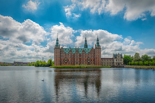 Frederiksborg Castle Lakeside View