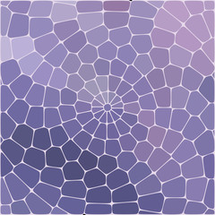 Abstract stone mosaic mandala background - geometrical vector graphic design