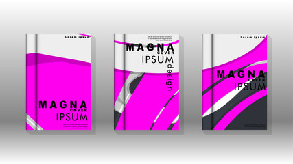 Abstract cover with liquid elements. book design concept. Futuristic business layout. Digital poster template. Design Vector - eps10