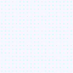 Cyan polka dot pattern. Seamless vector