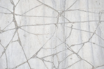 horizontal abstract background of textured white marble