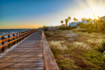 Senda litoral de La Cala de Mijas, Costa del Sol, Málaga