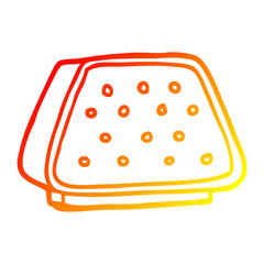 warm gradient line drawing cartoon desktop intercom