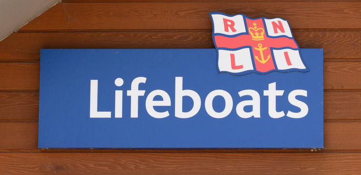 Sign for lifeboats