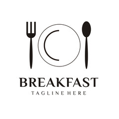 Restaurant logo design or chef icon