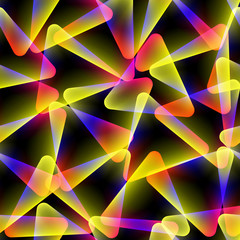 Obraz premium abstract background with triangles