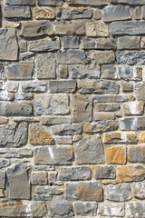 Wall background view