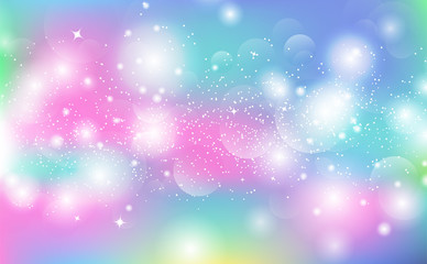 Pastel background, stars glowing sparkle glitter, Bokeh blurry abstract vector