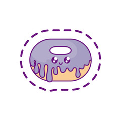 patch of delicious donut kawaii