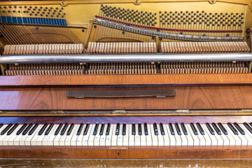 alte Klaviertastatur