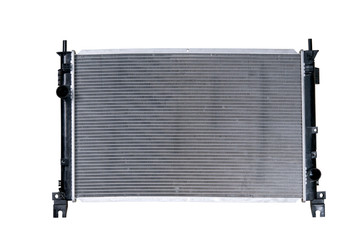 car radiator isolated on white background