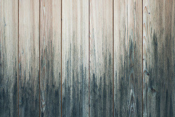 Fototapeta premium Holzwand mit verwittertem Verlauf