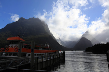 cruise ready to see view of mildford sound