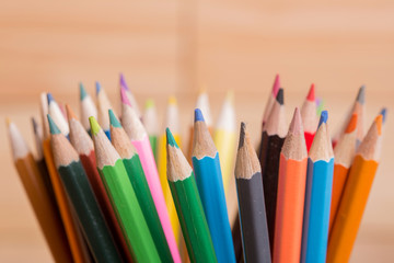 colorful pencils