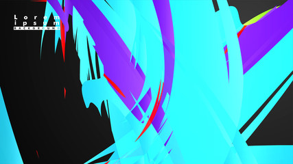 Colorful geometric backgrounds. Simple form composition. Eps10 vector template