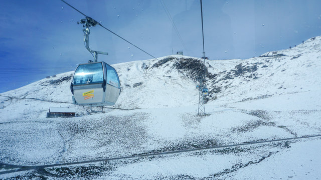 Cable in Grindelwald Switzerland
