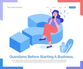 Questions before starting a business.