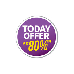 Sale and special offer tag, price tags, Sales Label, Vector illustration.