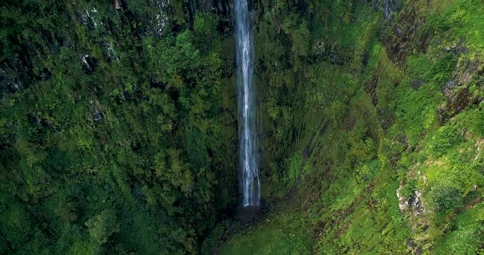 Waterfall on Madeira island