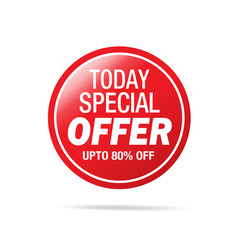 Sale and special offer tag, price tags, Sales Label, Vector illustration.